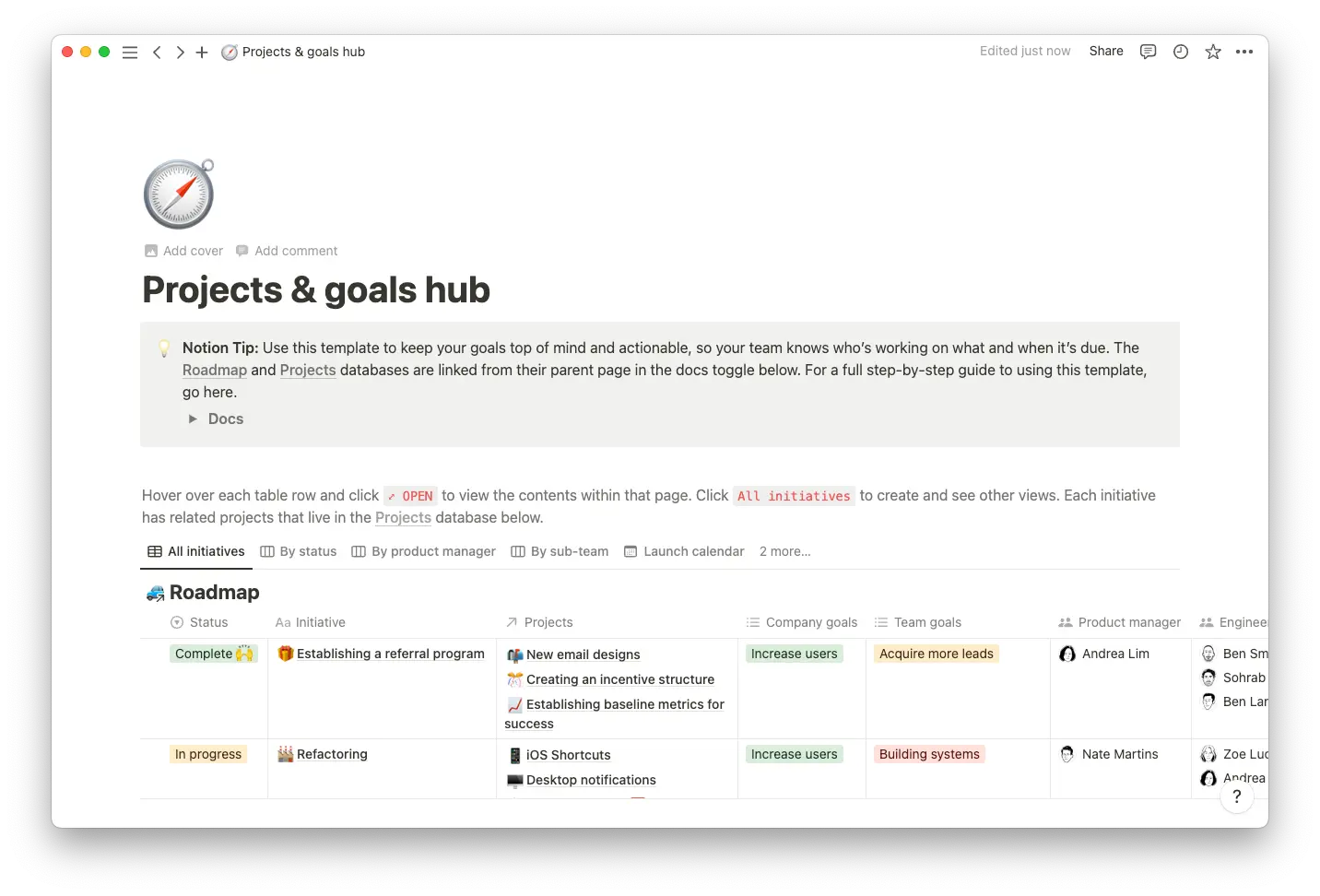 What is an all hands meeting thumbnail