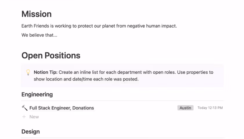 Hình ảnh sản phẩm mẫu quản lý bảng tuyển dụng
