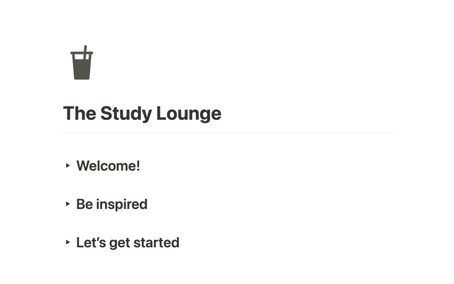 The Study Lounge